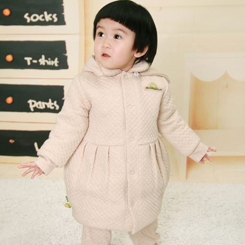 棉果果長(zhǎng)款外套女童