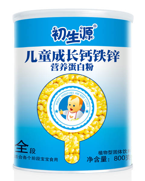 初生源兒童成長鈣鐵鋅營養(yǎng)蛋白粉