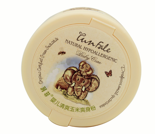 潤(rùn)菲嬰兒清爽玉米爽身粉