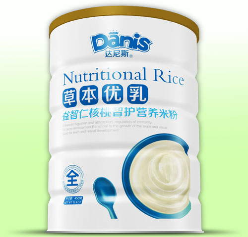 達尼斯草本優(yōu)乳益智仁核桃智護米粉