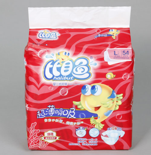 比目魚(yú)超薄瞬吸嬰兒紙尿褲L碼54片