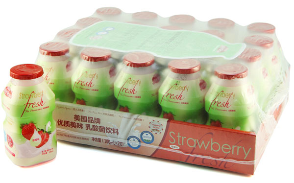 界界樂草莓味乳酸菌飲料20瓶裝