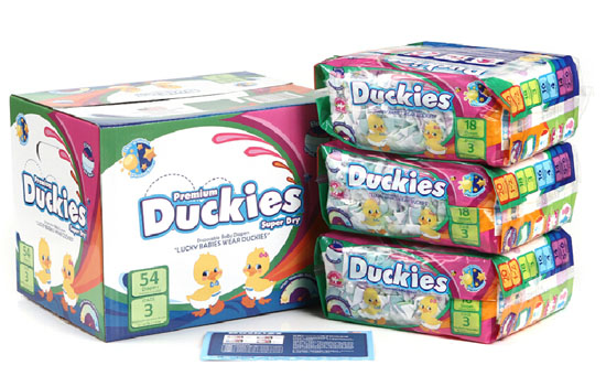 迪可舒嬰兒紙尿褲M碼54片