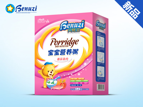 貝努滋番茄魚肉寶寶營(yíng)養(yǎng)粥