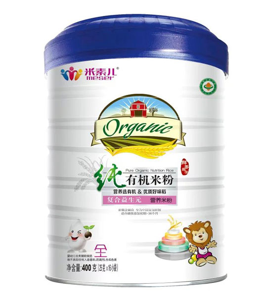 米素兒純有機復合益生元米粉