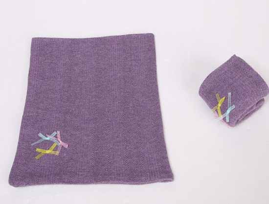 元曼孕產(chǎn)期多功能時尚頭巾(紫色)