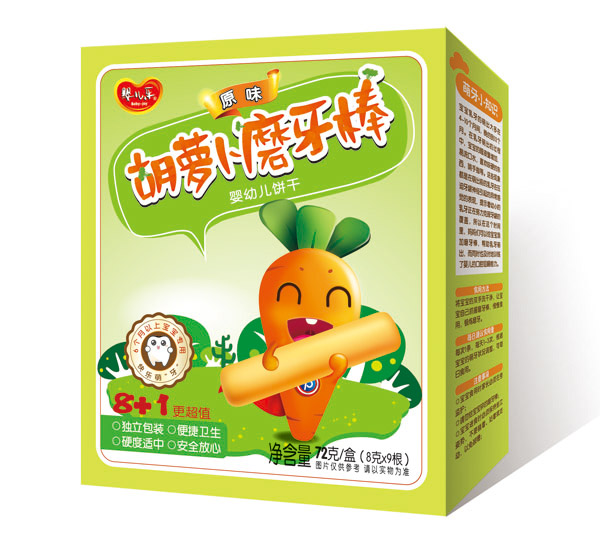 嬰兒樂原味胡蘿卜磨牙棒