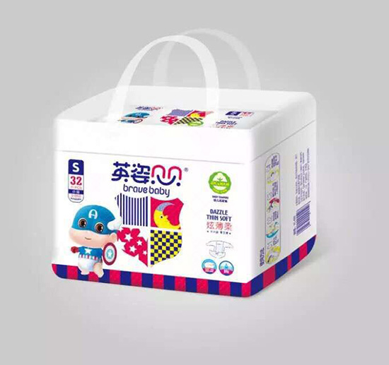 英姿貝貝炫薄柔嬰兒紙尿褲S32片