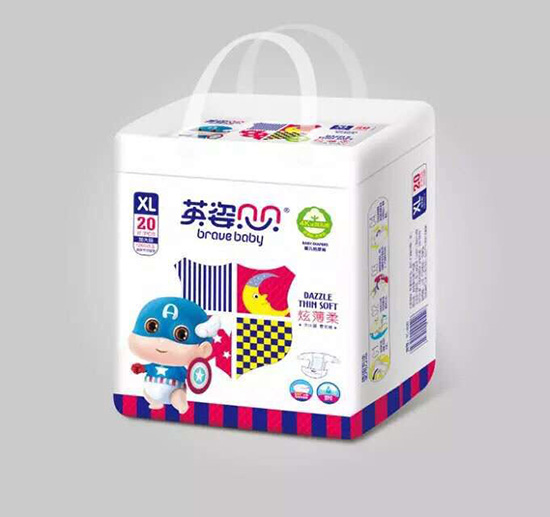 英姿貝貝炫薄柔嬰兒紙尿褲XL20片