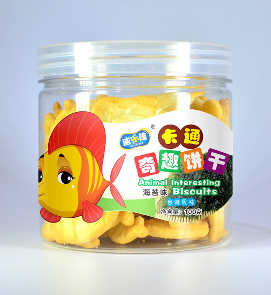 威樂佳動(dòng)物餅干海苔味