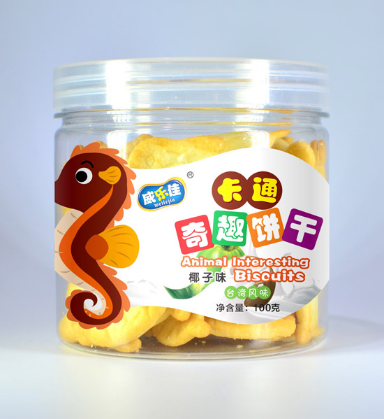 威樂(lè)佳動(dòng)物餅干椰子味