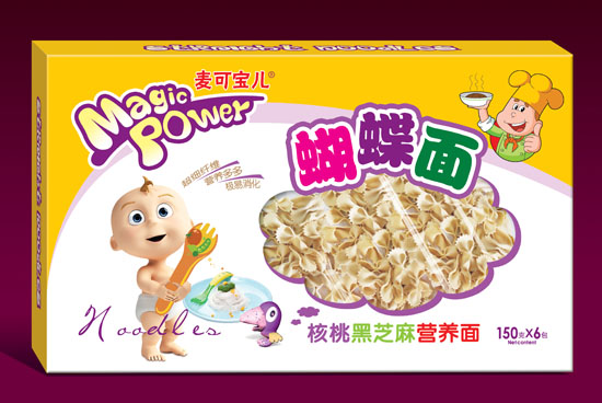 麥可寶兒核桃黑芝麻營(yíng)養(yǎng)面