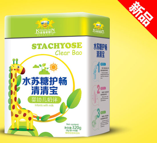 金盾愛(ài)嬰嬰幼兒水蘇糖清清寶鐵聽(tīng)