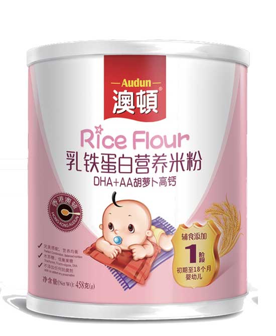 澳頓乳鐵蛋白營養(yǎng)米粉