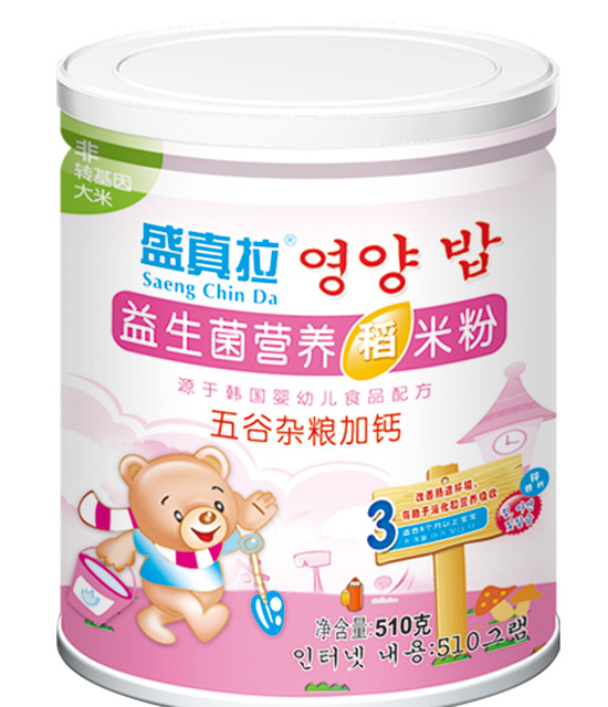 盛真拉益生菌五谷雜糧加鈣營(yíng)養(yǎng)稻米粉