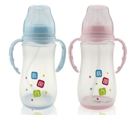 欣苗寬口12安感溫PP奶瓶