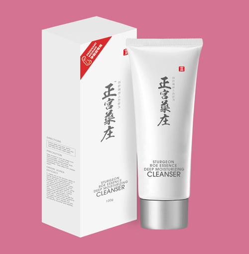 正宮藥莊魚子精華緊致提升保濕潔面乳