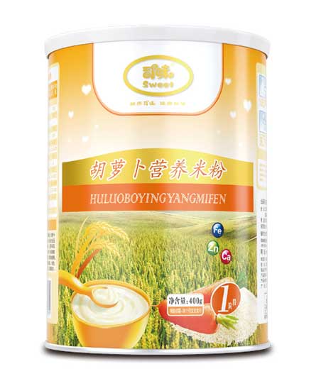 司味400克胡蘿卜營養(yǎng)米粉