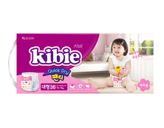 科貝兒嬰兒紙尿褲L女36