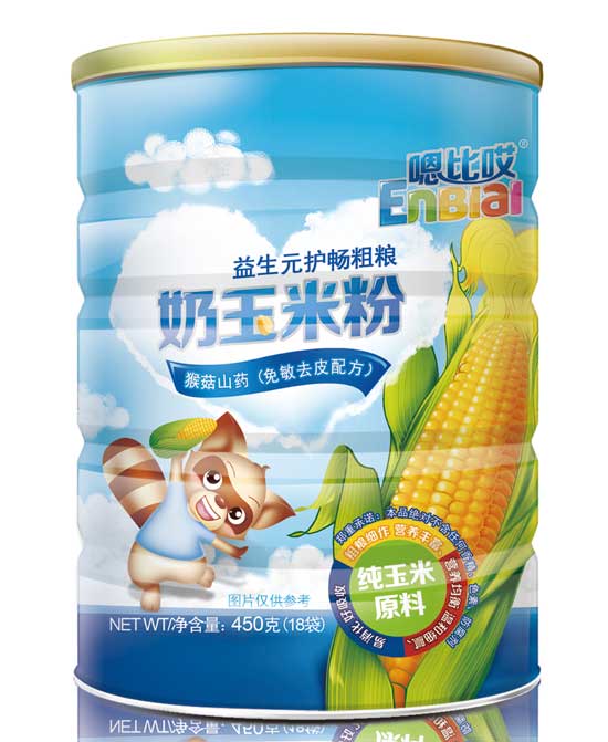 嗯比哎猴菇山藥益生元護暢奶玉米粉