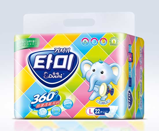 朵咪小包L碼極薄超能吸紙尿片