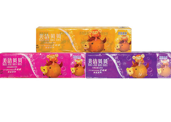 美潔貝貝3層手帕紙