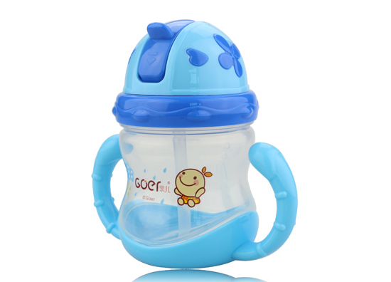 果兒滑蓋太空杯(PP彩盒)藍色