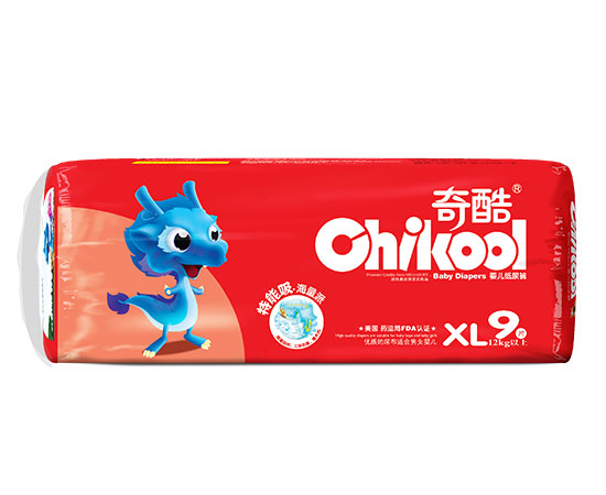 奇酷龍紙尿褲XL9片