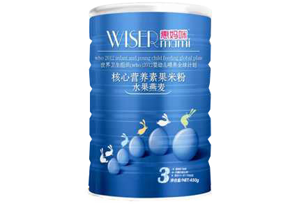 惠媽咪核心營養(yǎng)素奶米粉水果燕麥米粉