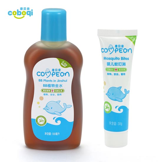 康貝親bb植物金水嬰兒蚊叮消組合裝