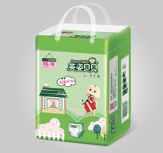 英姿貝貝(舊款)嬰兒學步褲 XXL碼18片