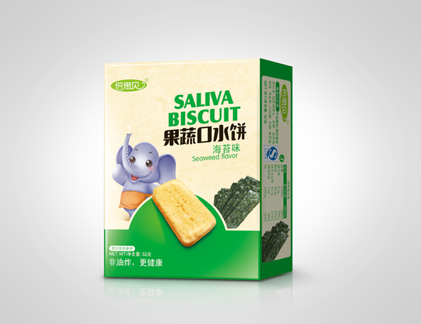 倍思貝海苔味果蔬口水餅32克長(zhǎng)形