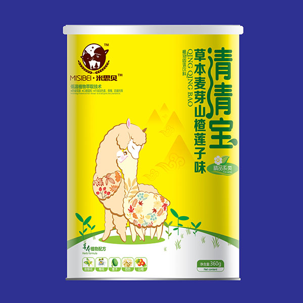 米思貝清清寶草本麥芽山楂蓮子味