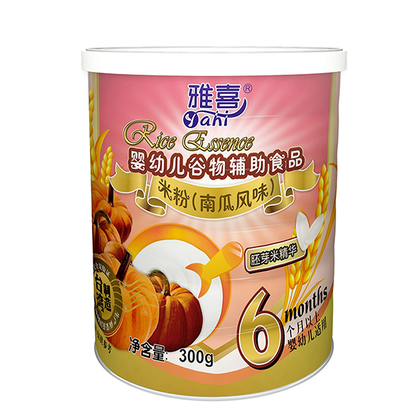 雅喜南瓜風(fēng)味嬰幼兒米粉