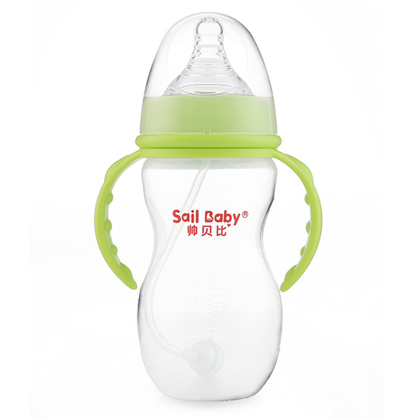 帥貝比超炫PP奶瓶大綠