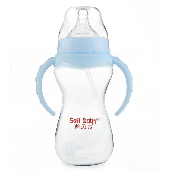 帥貝比超炫PP奶瓶大藍