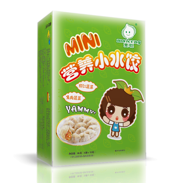 麥聰營(yíng)養(yǎng)小水餃蝦仁蔬菜+魚肉蔬菜2