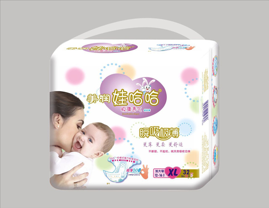 美潤娃哈哈瞬吸極薄紙尿褲XL碼32片