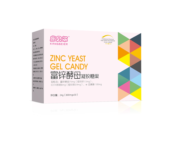 康貝爾富鋅酵母凝膠糖果