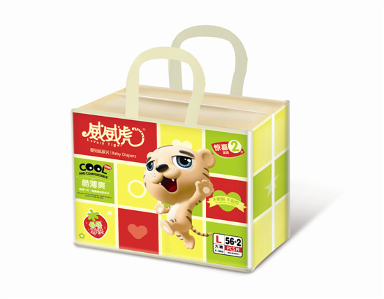 威威虎酷薄爽紙尿片L碼58片