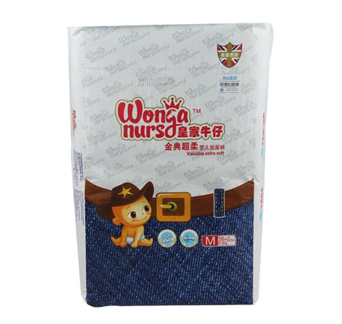 皇家牛仔大包裝環(huán)腰尿褲M