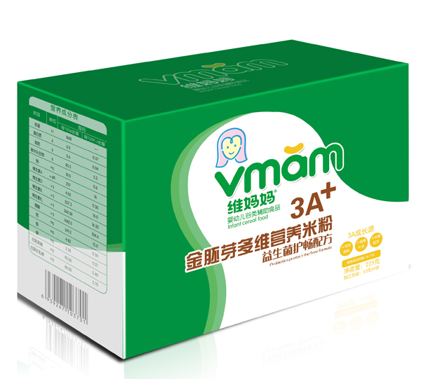 維媽媽益生菌護暢3A金胚芽多維營養(yǎng)米粉