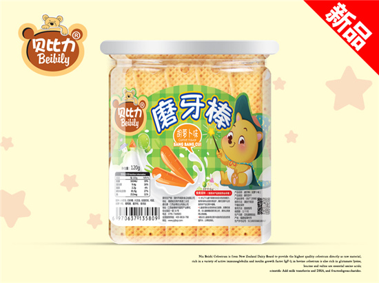 貝比力磨牙棒胡蘿卜味