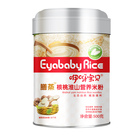 咿呀寶貝膳蒸核桃淮山營(yíng)養(yǎng)米粉-聽(tīng)裝