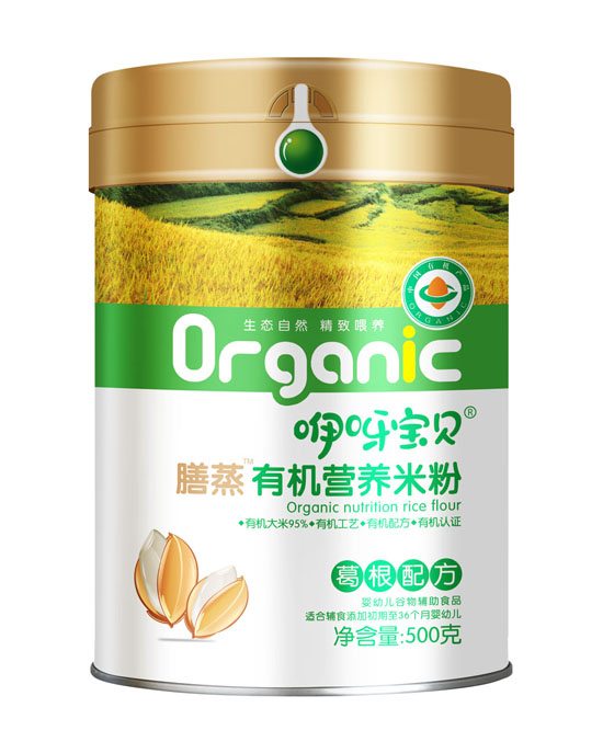 咿呀寶貝膳蒸有機(jī)營(yíng)養(yǎng)米粉葛根配方-聽(tīng)裝