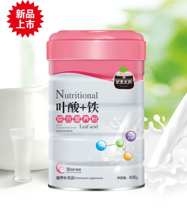 優(yōu)愛米科葉酸+鐵綜合營(yíng)養(yǎng)粉