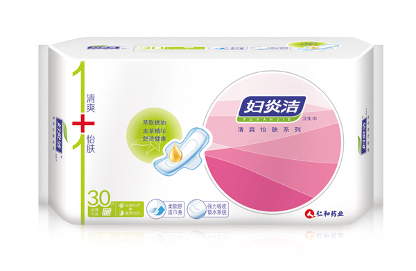 仁和藥業(yè)婦炎潔衛(wèi)生巾-絲薄干爽30片