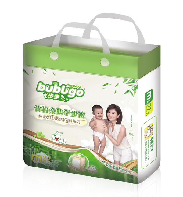 bubugo竹棉親膚學步褲