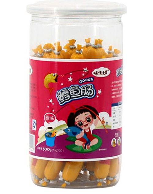 味佳小美原味鱈魚腸桶裝