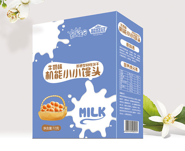 冠軍寶貝超級冠牛奶味機(jī)能小小饅頭